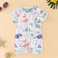 thumbnail image 2 of Ymyiu Boys One Piece Swimsuit Baby Boy Swimsuit Toddler One Piece Bathing Suit Swimsuit Rash Guard Suit Hat 12-18 Months (Multicolour,12-18 Months), 2 of 4