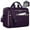 Purple, variant on Laptop Bag 17.3 Inch Laptop Briefcase for Women Men Messenger Bag Waterproof Shoulder Large Computer Bag for Business Office Work College,Black