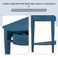 thumbnail image 3 of EUROCO 51.1" Console Table Sofa Table for Entryway with 3 Drawers and Storage Shelf for Living Room Hallway Foyer Office, Navy Blue, 3 of 8