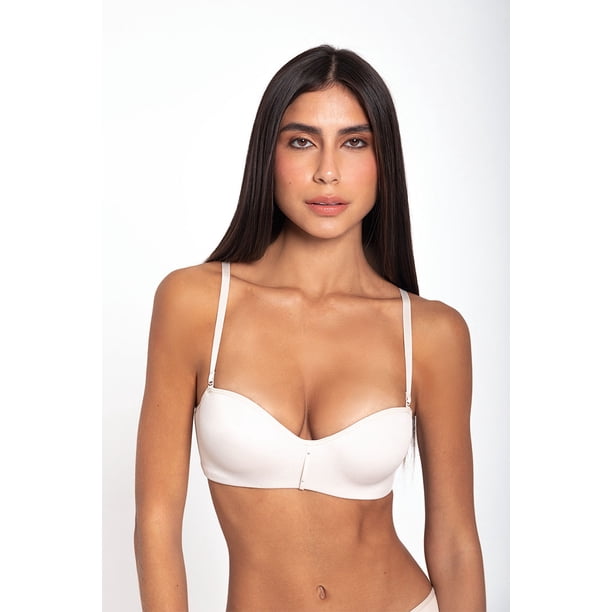 Brassier Balconette Strapless Diane & Geordi Colombia Microfibra piel 32 021125