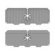 thumbnail image 2 of Almohadilla de drenaje para grifo, alfombrilla de silicona para fregadero, alfombrilla de silicona para fregadero, almohadilla contra salpicaduras para fregadero, parte superior de la línea, 2 of 8
