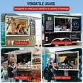 thumbnail image 6 of Concession Window for Food Truck 60 x 36 Inch, Concession Stand Serving Window Door with Up-and-Down Switch Design, Concession Awning Window Up to 85 ° for Food Trailer, 6 of 6