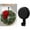 balck,Free Size, variant on Magnetic wreath hook, heavy-duty magnet iron hook for flower wreaths and refrigerator doors, no-drill fixed hanger