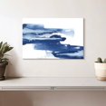 thumbnail image 2 of Elephant Stock Classic Blue Wall Art - Horizontal Canvas Wall Art - Living Room Wall Decor - Abstract Canvas - Blue And White Decor By Chris Paschke - 12" x 8", 2 of 8