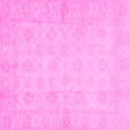 thumbnail image 1 of Ahgly Company Indoor Square Oriental Pink Modern Area Rugs, 6' Square, 1 of 4