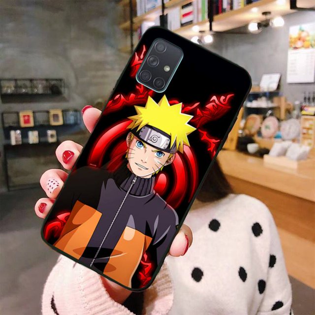 Bandai Uzumaki Naruto Phone Case For Samsung Galaxy A03S A52 A13 A53 A73 A72 A12 A31 A81 A30 A32 A50 A80 A71 A51 5GFor Galaxy A52 Gao Jinjia LED