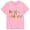 Pink, variant on Krdevn Girls "Big Sister" Retro Colorful Graphic Print Short Sleeve T-Shirt Casual Crew Neck Summer Tee for Kids,3-4 Years