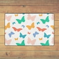 thumbnail image 5 of XMXY Area Rugs Doormat Outdoor Entrance, Colorful Butterflies Facecloth Non-slip Floor Mat Rug for Living Room Kitchen Sink Area Indoor,72"x48", 5 of 9