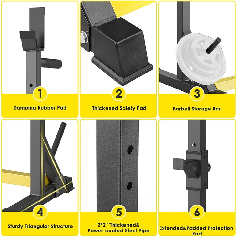 Total gym discount padded squat stand