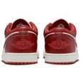 thumbnail image 4 of Men's Jordan 1 Low White/Dune Red-Lobster-Sail (FJ3459 160) - 10.5, 4 of 5