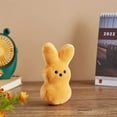 thumbnail image 7 of Cute Animal Star Carrot Peep Bunny Doll, 15cm/5.9inch Easter Animal Bunny Stuffed Doll Toy, Rabbit Plush Toy, for Girls Boys Easter Gifts Decorations, 7 of 7