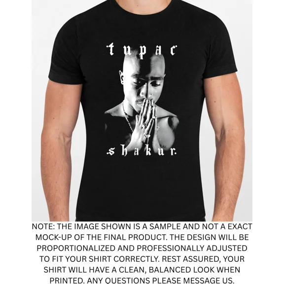 Tupak Shakur 02 Graphic T Shirt Men or Women NEW