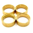 thumbnail image 1 of 4x Brass Wheel Weights for FMS FCX24 Power WAGON 1/24 RC Car Durable Upgrade Parts, Precision Manufacturing, 1 of 8