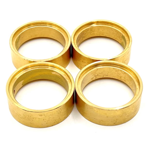 4x Brass Wheel Weights for FMS FCX24 Power WAGON 1/24 RC Car Durable Upgrade Parts, Precision Manufacturing