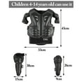 thumbnail image 4 of 5PCS Kid's Protective Gear Set Breathable Knee Pad Elbow Pad Chest Protector, 4 of 9