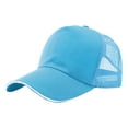thumbnail image 1 of Chapeau d'Été en Coton pour Hommes et Femmes avec Dos en Filet, Mode Décontractée, Protection Solaire, Casquette de Baseball, 1 of 3