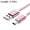 Rose Gold, variant on 5 PCS Mini USB to USB A Woven Data / Charge Cable for MP3, Camera, Car DVR, Length:0.25m 0.25m