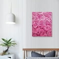 thumbnail image 3 of Nawypu Pink Canvas Wall Art Abstract Art Canvas Paintings Pink and Gold Wall Decor Marble Canvas Wall Art Pink Artwork for Walls Modern Marble Bathroom Decor Wall Art for Living Room, 3 of 4