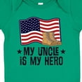 thumbnail image 4 of Inktastic My Uncle is My Hero Military Nephew Boys or Girls Baby Bodysuit, 4 of 5