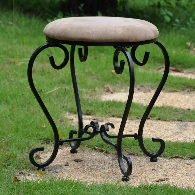 International Caravan Backless Bar Stool International Caravan Backless Bar Stool