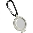 thumbnail image 1 of Clearance!Suitable Metal Protect Case For Airtags Protective Cover With Keychain Hook Portable Silver, 1 of 6