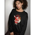 thumbnail image 2 of Merry Christmas Santa Sweatshirt Women -Smartprints Designs, Female 5X-Large, 2 of 4