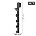 thumbnail image 5 of HONMEET Over Door Hooks 3 Pieces ABS Plastic Hooks for Office and Home Use, Easy to Install, Strong and Lightweight, 5 of 8