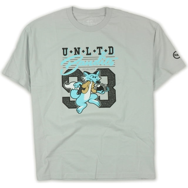 Playera gráfica Bandits Ecko Unltd para hombre gris mediana