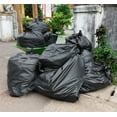 thumbnail image 3 of Bolsa de basura de gran tamaño, resistente, forrada, negra, grande, 24x32 pulgadas, 50 Uds. (negro) ER, 3 of 5