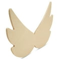 thumbnail image 2 of Angel Wings Wood Cutouts 7 x 12-inch, Pack of 50 Unfinished Wood Crafts Blank, Wooden Shapes for Crafts & Party Decor, by Woodpeckers, 2 of 5