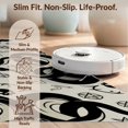 thumbnail image 6 of Design&I 8'x10' Ultra Soft Area Rug, Tarot Moody Skull Pentagram Symbols Goth Witchy Snake Gothic Round Playful None Fluffy Washable Non Shedding for Bedroom Living Room Under Sectional, 6 of 7