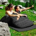 thumbnail image 2 of Goplus 2 Person Sleeping Bag Waterproof w/ 2 Pillows Camping Queen Size XL, 2 of 10