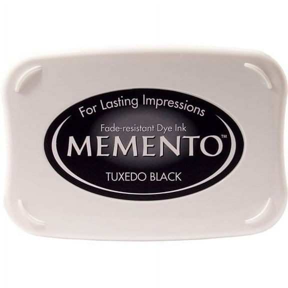 Tsukineko Memento Dye Inkpad Tuxedo Black