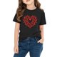 thumbnail image 4 of Blusas y camisas de manga corta con cuello redondo para niños y niñas, camisetas gráficas de manga corta, blusas con estampados bonitos para la temporada escolar., 4 of 9