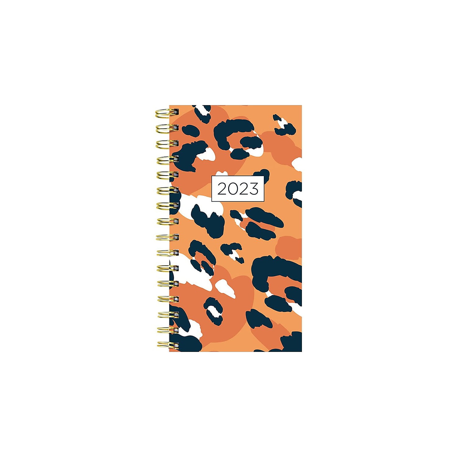 2023 TF Publishing Animal Print 3.5'' x 6.5'' Weekly & Monthly Planner Multicolor (SWM-23-7500)