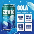 thumbnail image 4 of (Pack Of 4) Zevia Soda Cola 72 Fl Oz, (6 Cans per Pack), 24 Cans Total, 4 of 7