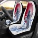 thumbnail image 2 of Juego de 2 fundas para asientos de coche ABPHQTO Carp y Wave Sea Ocean Universal, 2 of 3
