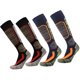 thumbnail image 1 of Calcetines De Esquí 2 Pares, Calcetines De Esquí Deportes Al Aire Libre Calcetines De Montañismo Engrosados Calcetines Térmicos Hasta La Rodilla Invierno Snowboard Calcetines Deportivos Hombres, 1 of 7