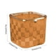 thumbnail image 3 of Cubo de basura pequeño, cubo de basura de escritorio con base antideslizante elevada, bonito diseño de tapa para encimera de cocina, dormitorio u oficina, gran capacidad de almacenamiento, 1, 3 of 9