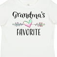 thumbnail image 4 of Inktastic Grandmas Favorite Heart Grandchild Boys or Girls Toddler T-Shirt, 4 of 5