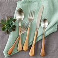 thumbnail image 1 of Park Hill Collection Wood Handled Stainless Flatware, 1 of 1