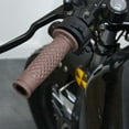 thumbnail image 3 of Retro Hand Grips Motorcycle Cuffs Grips 22mm Eco-friendly Rubber Universal Handlebars for Motorbike, Close Bottom, 3 of 5