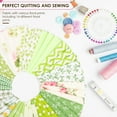 thumbnail image 4 of 126 Pcs Assorted Charm Pack for Quilting Cotton Fabric Square 5 x 5 Inch Precut Quilted Fabric Floral Patchwork for Sewing DIY Craft, 4 of 8