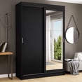 thumbnail image 1 of Ropero Closet Tokio Madesa 2 Puertas Negro, 1 of 5