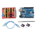 thumbnail image 2 of 3D Printer Accessory Kit,  Compatibility Wide Application DRV8825 Driver CNC Machine Expansion Board DC 5V Port Adjustable Current Limit  for Upgrade, 2 of 8