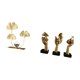 thumbnail image 5 of Estatua de figura,Estatuas de hojas y flores de metal,esculturas decorativas,Figuras decorativas para el hogar,para estante,mesa o vitrina.,Estatuas de pensadores,Estatuas de, 5 of 8