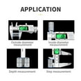 thumbnail image 6 of Digital Caliper Stainless Steel Metal Vernier Caliber Measuring Tools Woodworking Thickness Gauge Depth Electronic Ruler ,Easy to Operate, 6 of 7