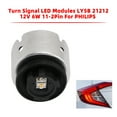 thumbnail image 1 of Módulos LED de señal de giro LY5B 21212 12V 6W 11-2Pin para PHILIPS, 1 of 11