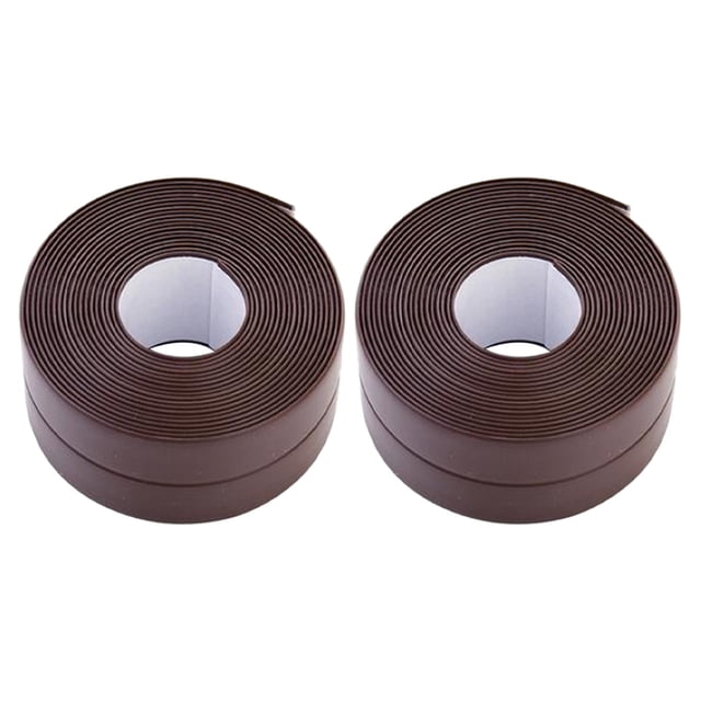 NANDIYNZHI Bathroom Sealer Waterproof Face Lift Tape Roll Self Adhesive Caulking Tape Bath & Kitchen Sealant Strip Countertop Sink Toilet Sealing Tape 2X Sealing Tape