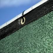 Home Aesthetics 6' x 50' Privacy Fence Screen Mesh Fabric Windscreen Privacy